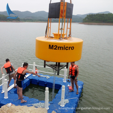 HNF2.4 PE Marine Water quality Monitoring Buoy with solar LED light